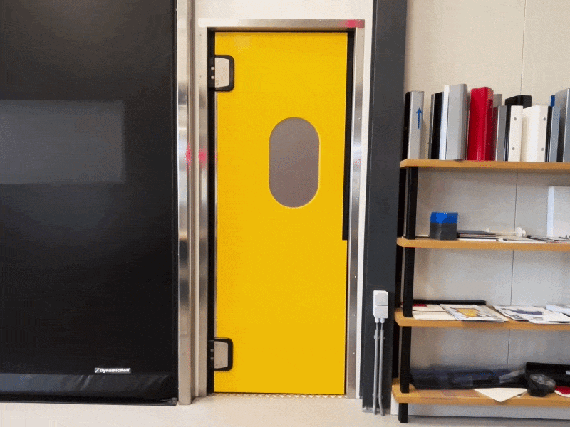 BMP Stricker Pendeldeur in beweging