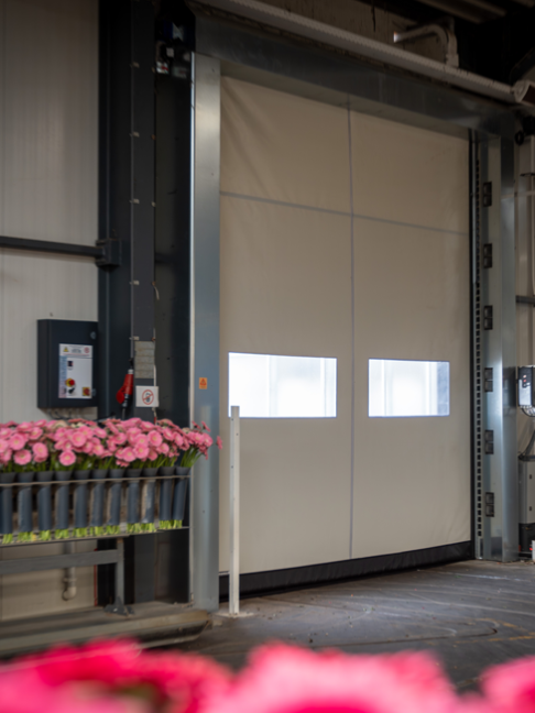 Dynamicroll Koelceldeur met luchtgordijn