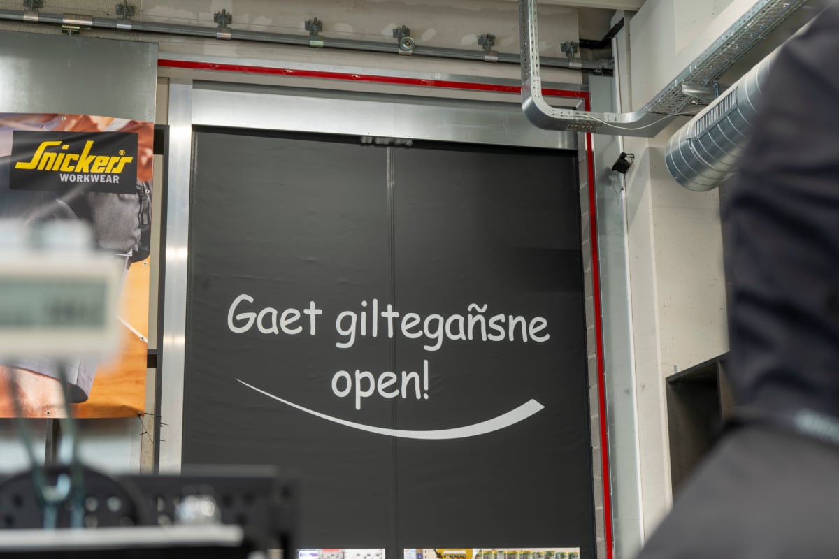 snelloopdeur voor retail