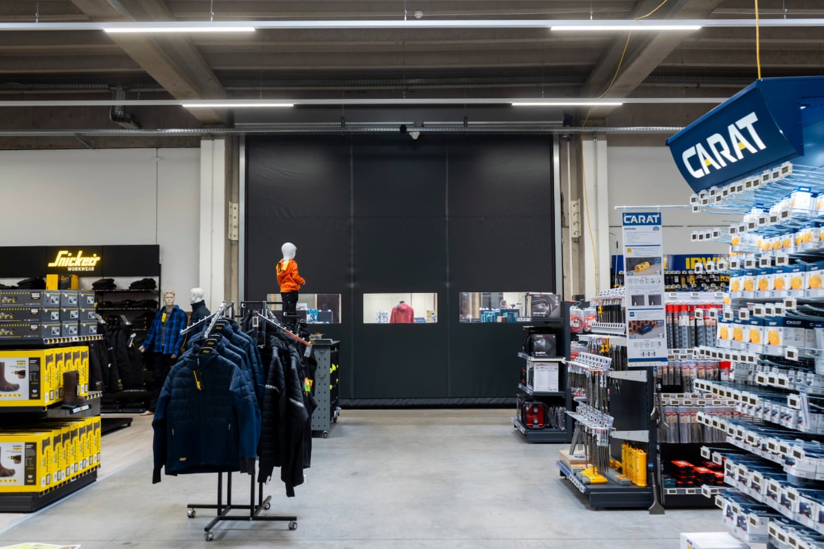 Slimme winkelafscheiding bij Ottevaere Bouwmaterialen