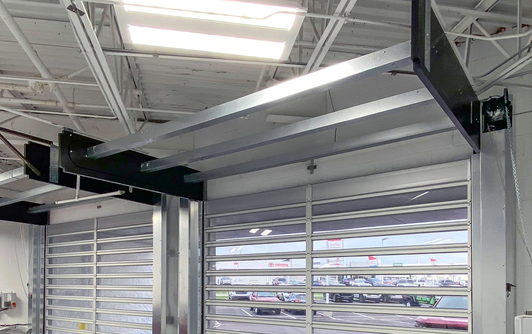 Thermicroll Low Headroom Spiraaldeur bij beperkte bovenruimte